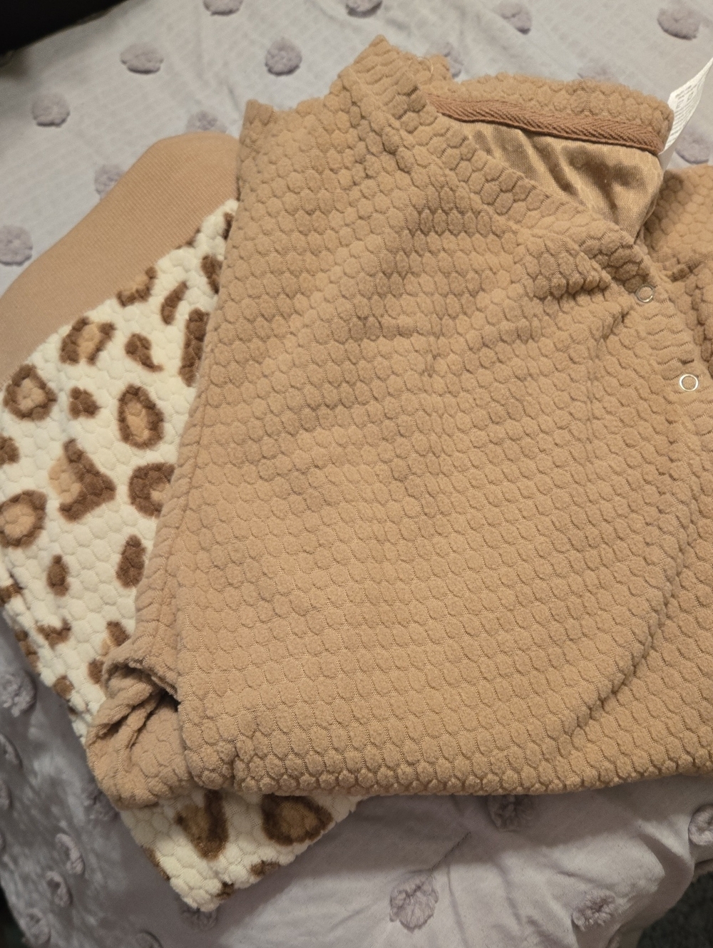 Serra Cozy Textured Fleece Pajamas